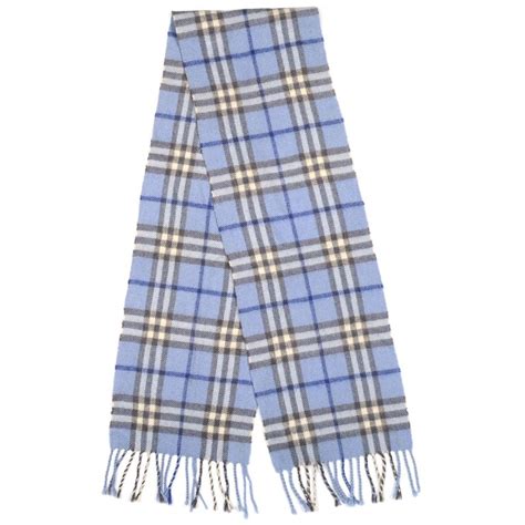 burberry blueberry|Burberry men's blue plaid scarf.